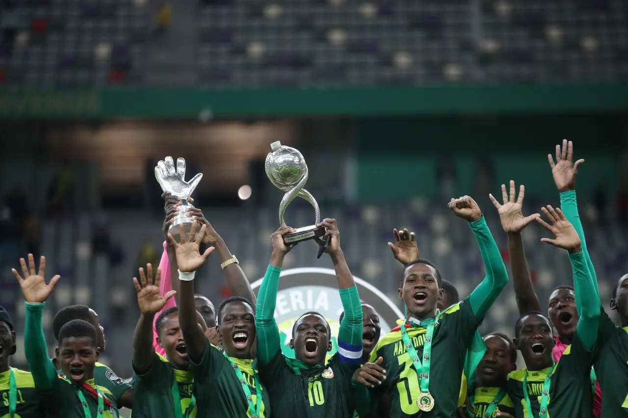 CAF reveals new trophy, logo for Under 17 tournament